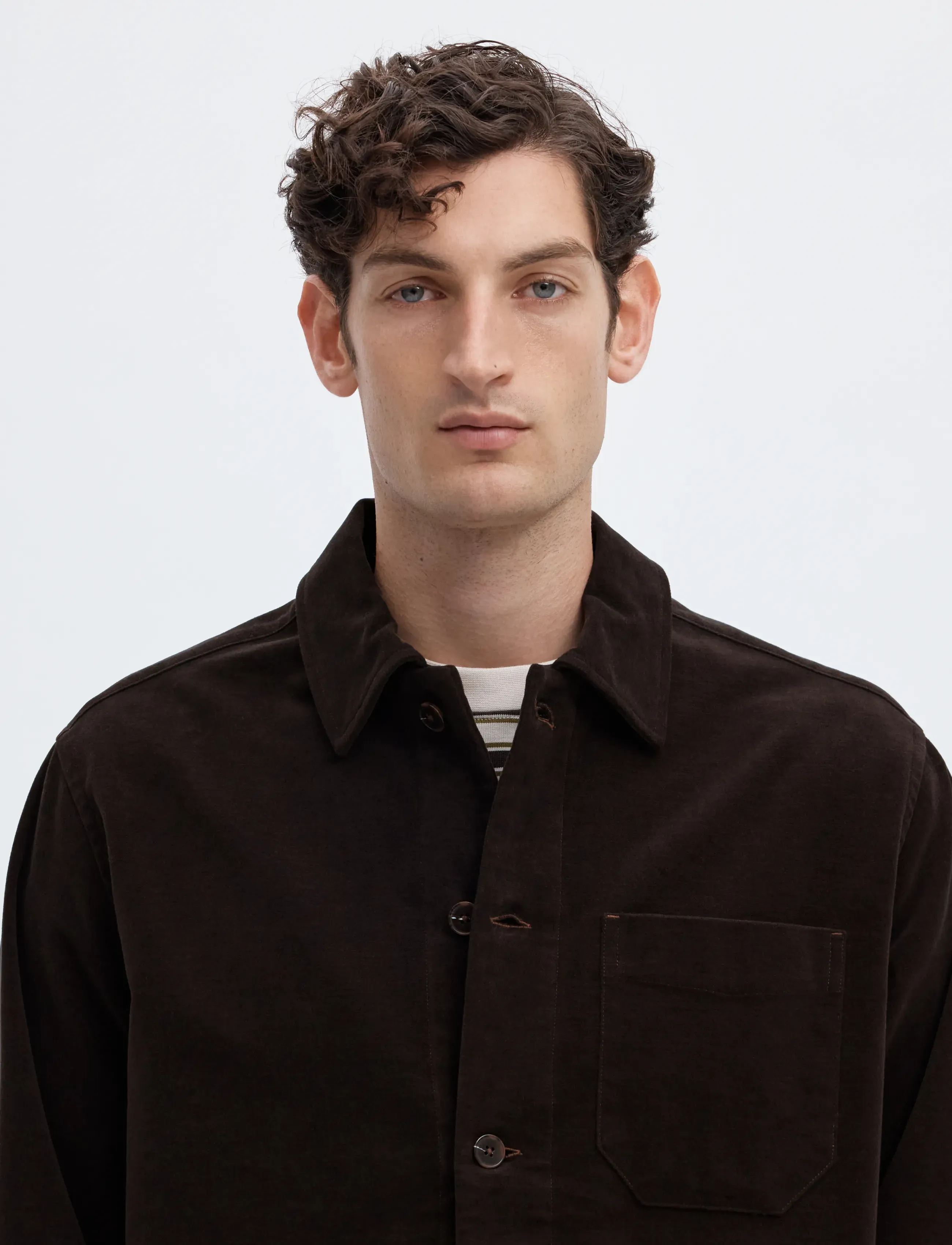 Selected - SLMOTTO KT DUCA MOLESKIN OVERSHIRT - Überhemden - delicioso - 4