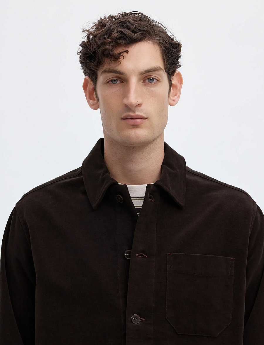 Selected - SLMOTTO KT DUCA MOLESKIN OVERSHIRT - Überhemden - delicioso - 4