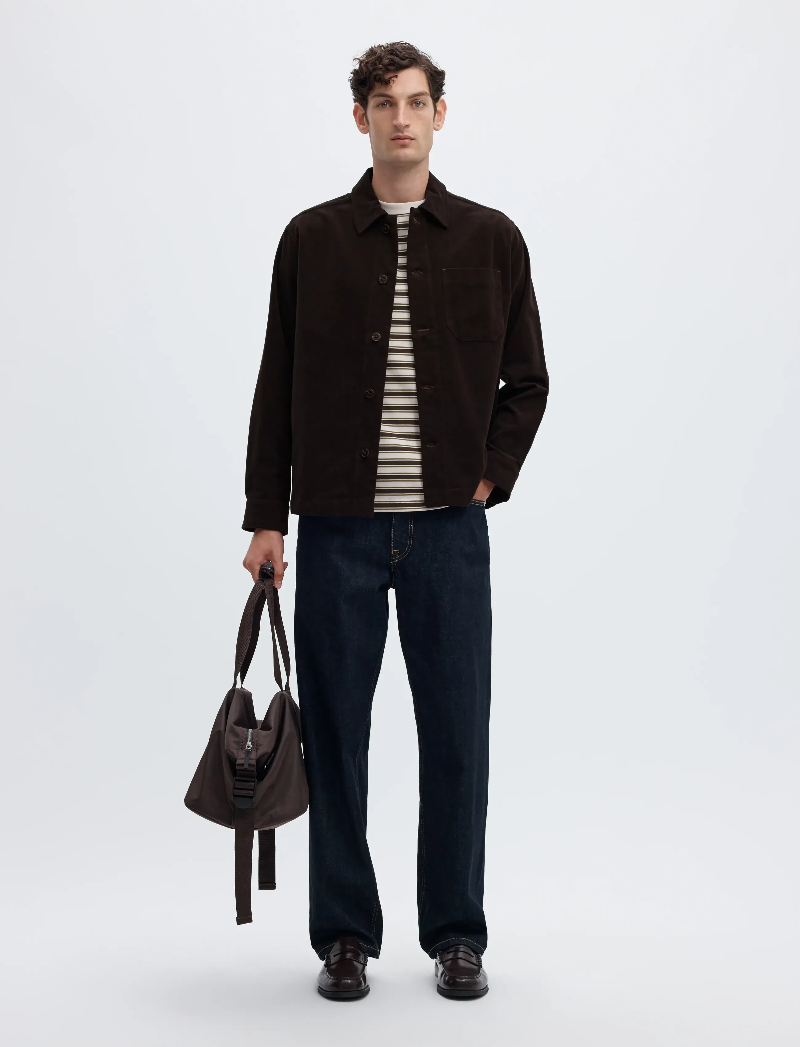Selected - SLMOTTO KT DUCA MOLESKIN OVERSHIRT - Überhemden - delicioso - 5