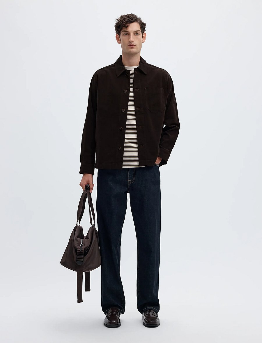 Selected - SLMOTTO KT DUCA MOLESKIN OVERSHIRT - Überhemden - delicioso - 5