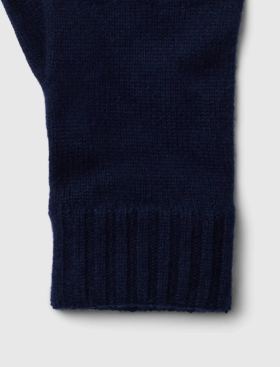 Selected - SLMCALLE CASHMERE BLEND GLOVES - shoppa efter tillfälle - navy blazer - 1