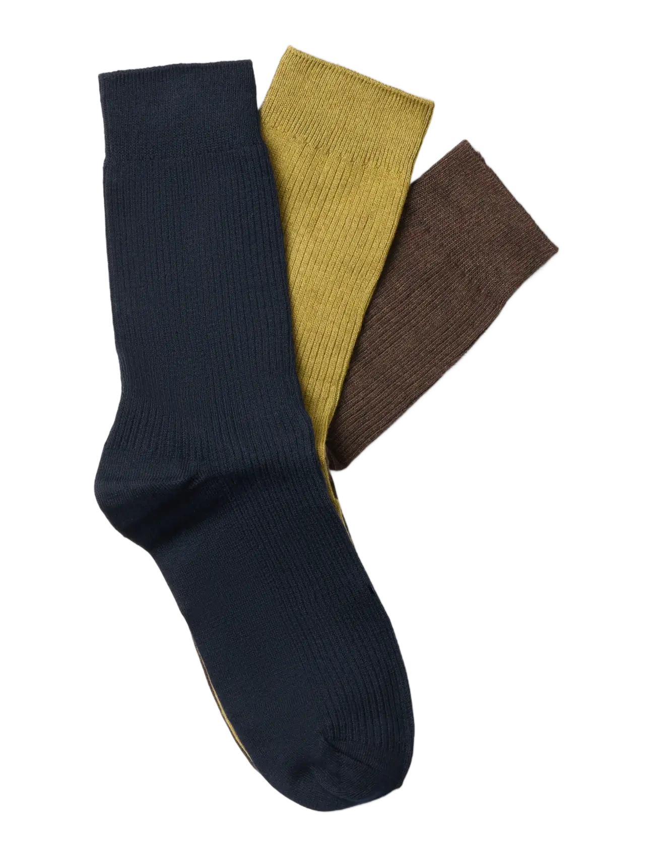 Selected SLMRALF 3-PACK GIFTBOX - Sneackersocken - FIR GREEN / khaki/green