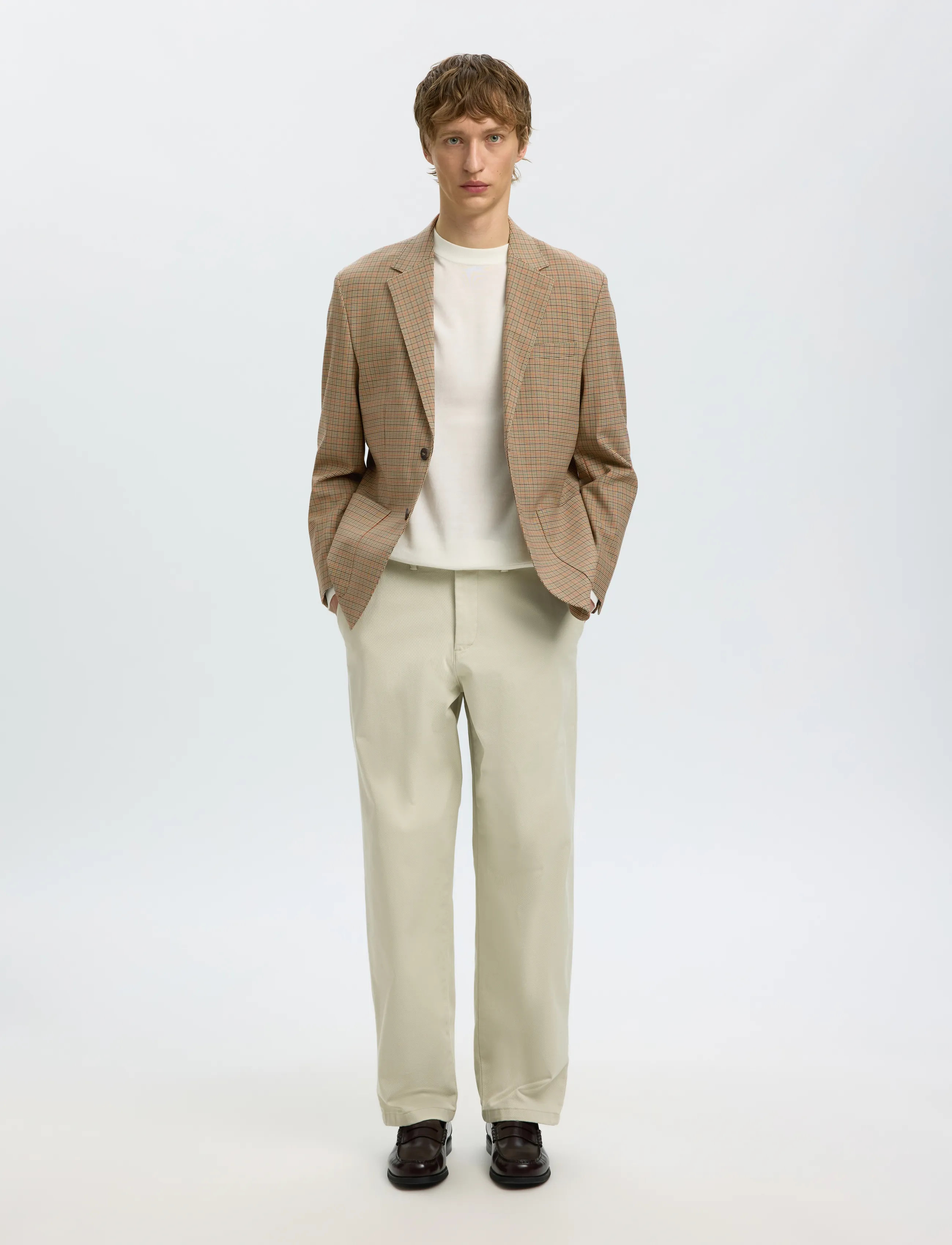 SELECTED Slmreg-Hugo Check Blz kavajer herr – bild 5