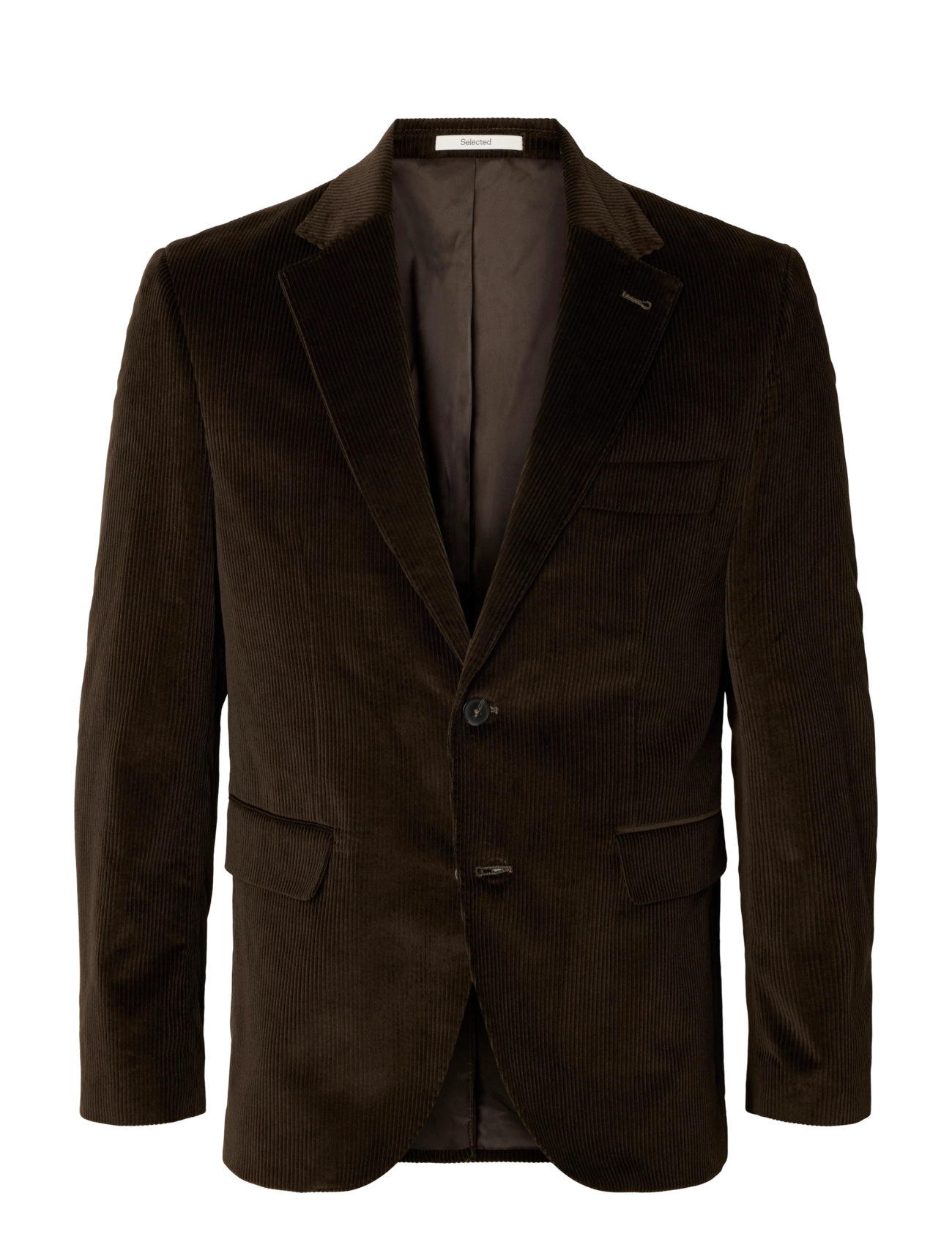 Selected SLMREG-ENZO DUCA-CORDUROY BLZ - Kleidung - DELICIOSO / brown