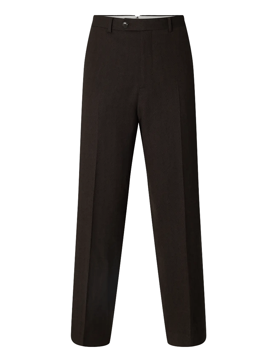 Selected - SLMRELAXED-BROOKS WOOL BLEND TRS - delicioso - 1