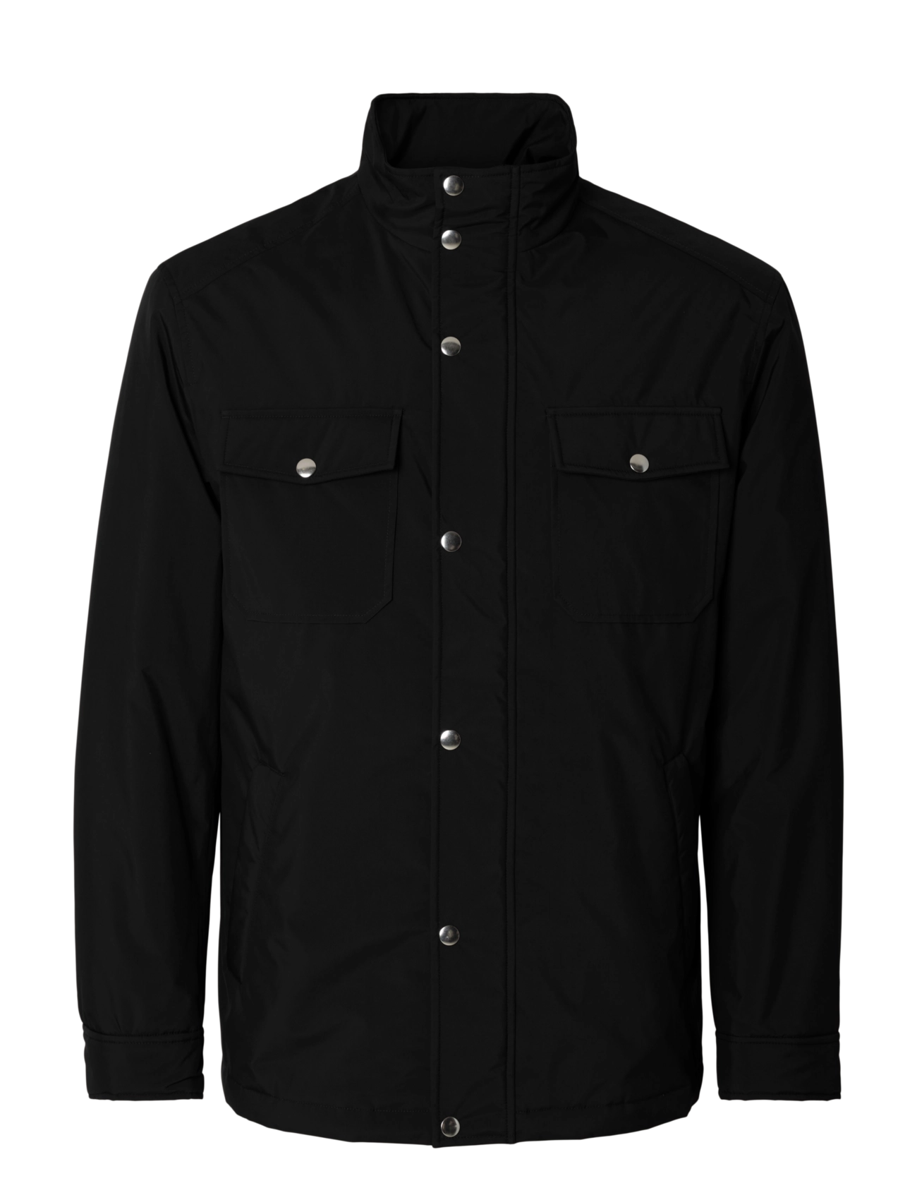 Selected SLMMATTIS JKT NOOS - Bovenkleding - BLACK / black