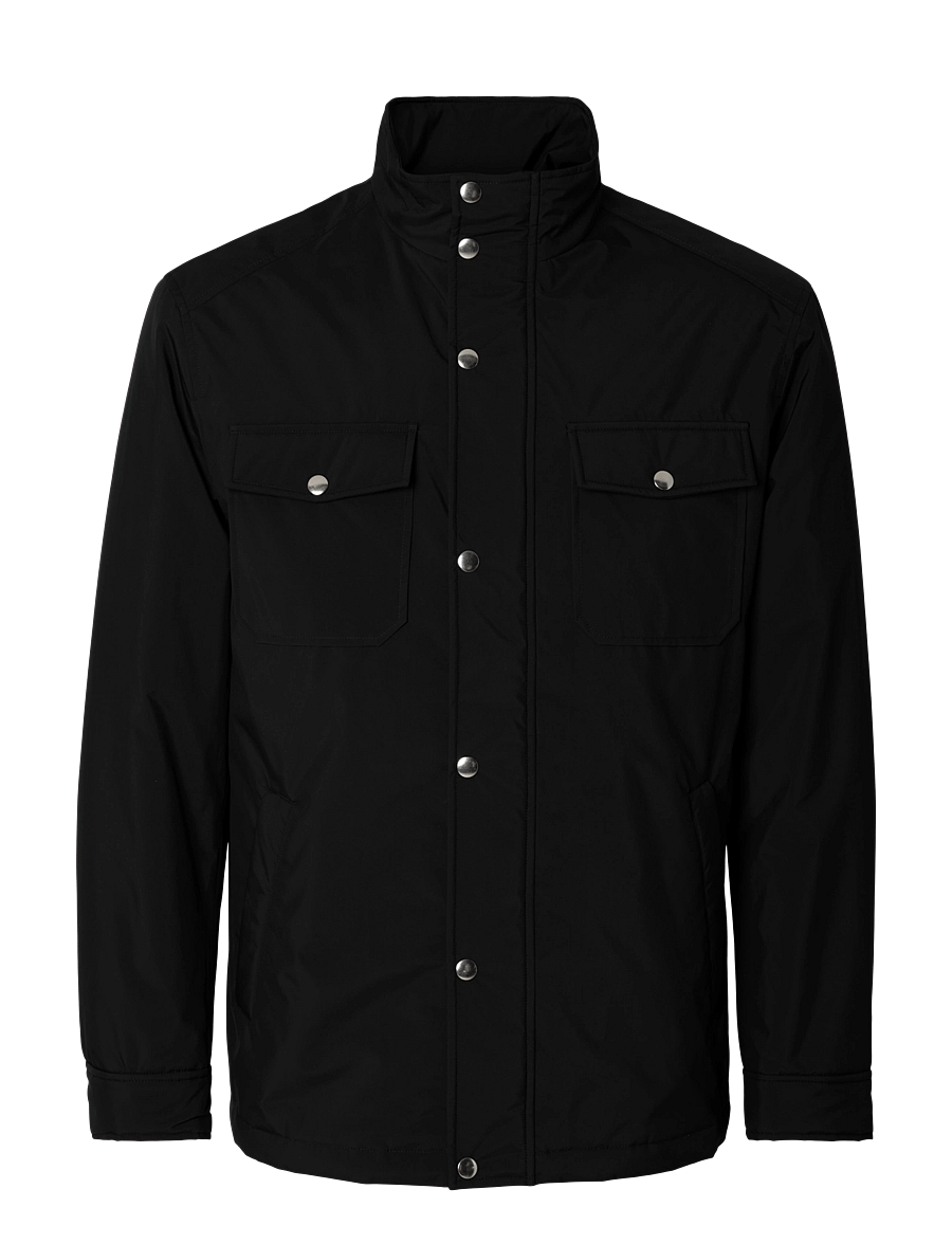 Selected - SLMMATTIS JKT NOOS - herbstjacken - black - 0