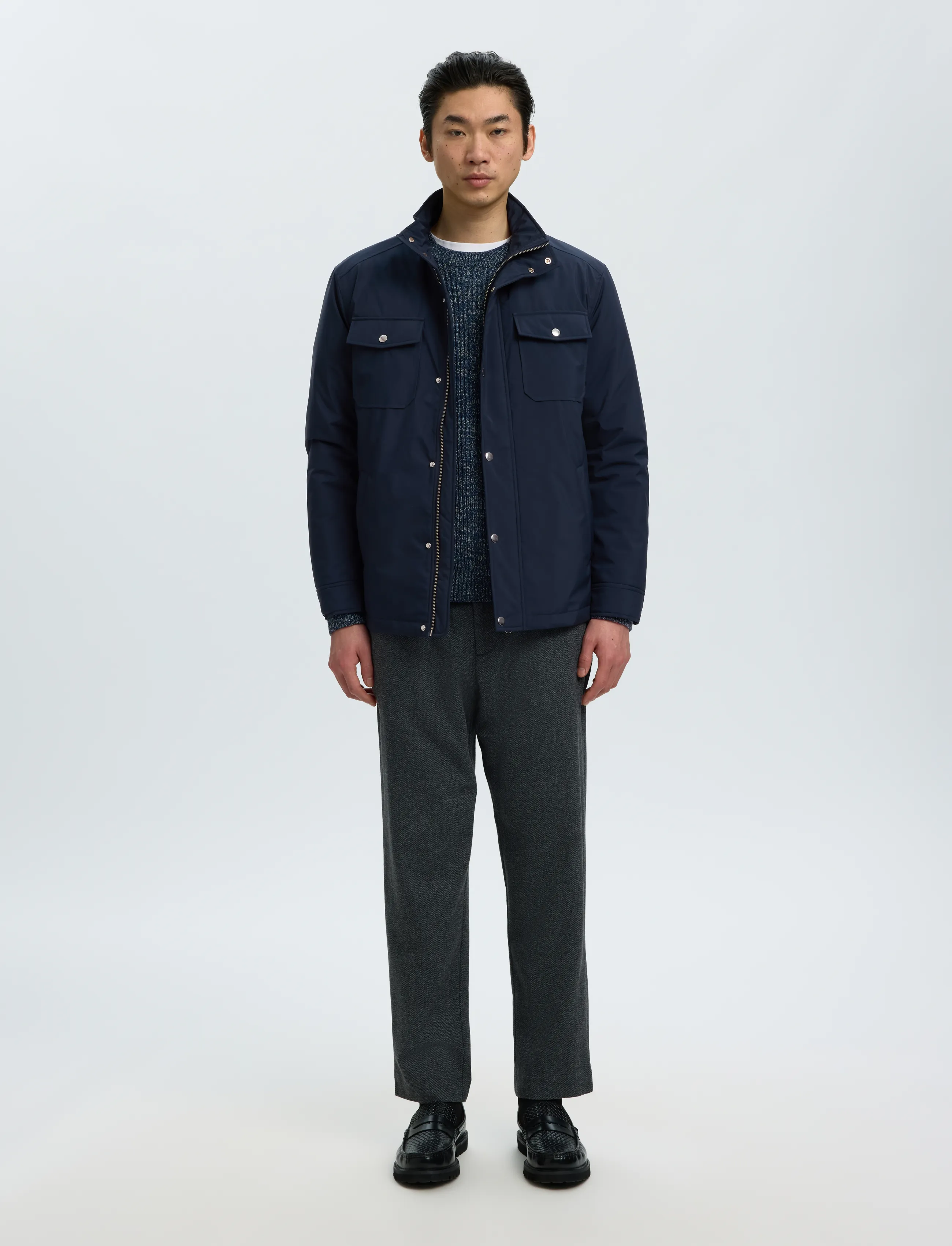 Selected - SLMMATTIS JKT NOOS - daunenjacken - sky captain - 3