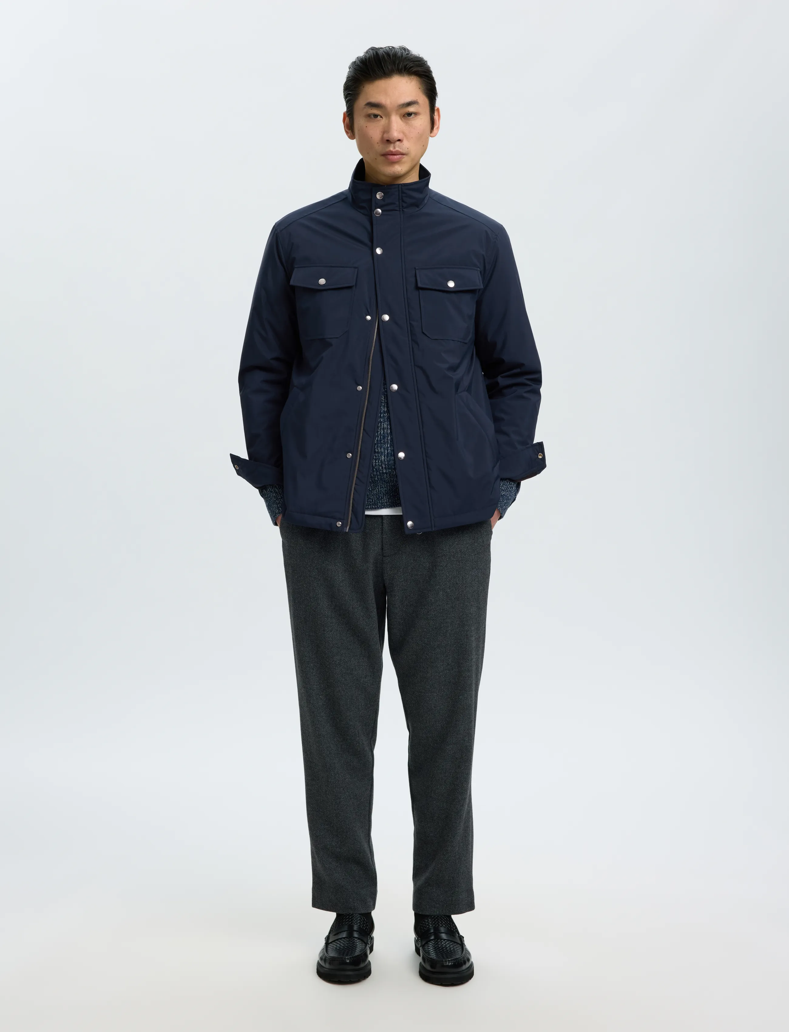 Selected - SLMMATTIS JKT NOOS - daunenjacken - sky captain - 5