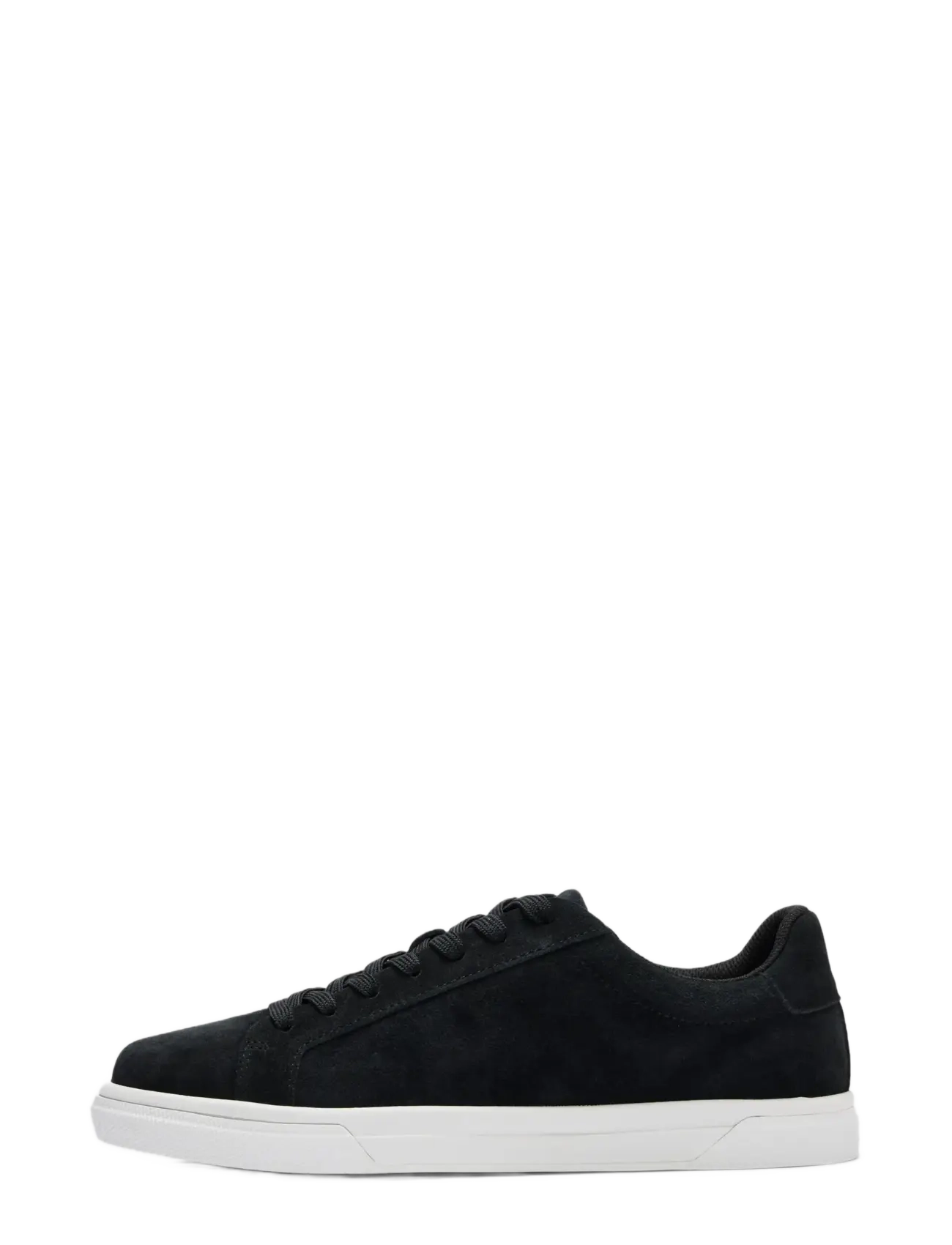 Selected Slhevan Suede Sneaker 2.0 Noos, Mænd, Ruskind Sneakers, Sort, Str: 40