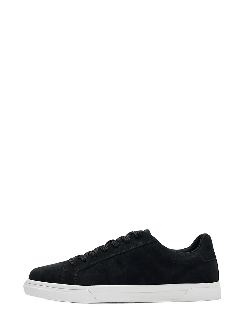 Selected - SLHEVAN SUEDE SNEAKER 2.0 NOOS - niedriger schnitt - black - 0