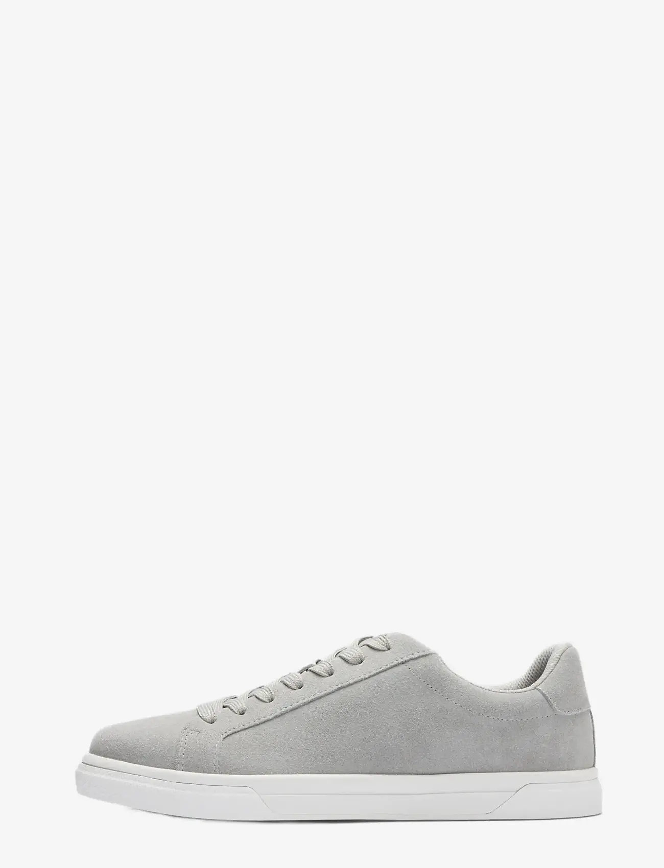 Selected - SLHEVAN SUEDE SNEAKER 2.0 NOOS - lave sneakers - grey - 0