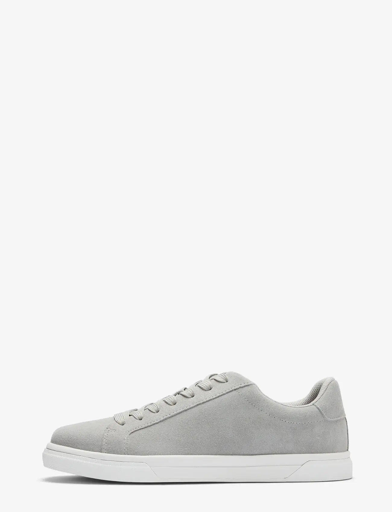 Selected - SLHEVAN SUEDE SNEAKER 2.0 NOOS - lave sneakers - grey - 1
