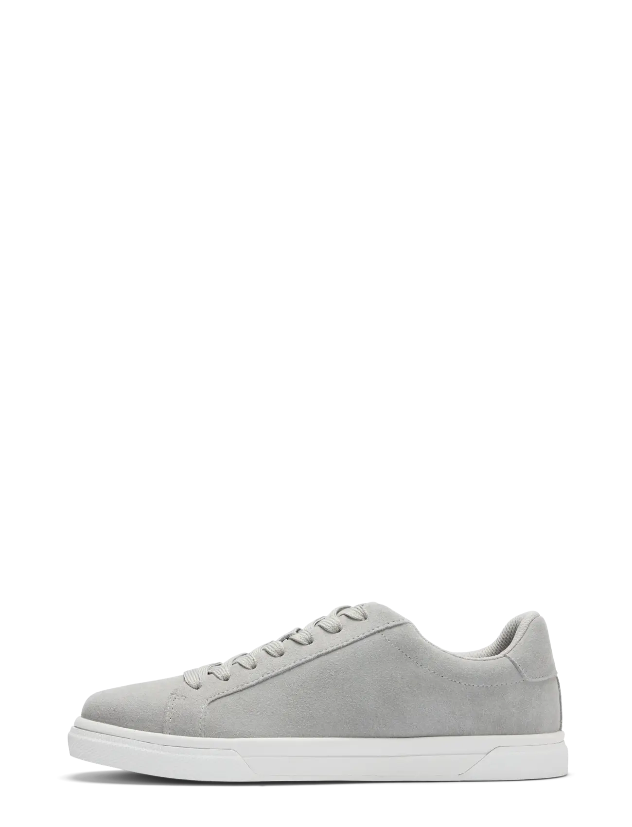 Selected - SLHEVAN SUEDE SNEAKER 2.0 NOOS - niedriger schnitt - grey - 1