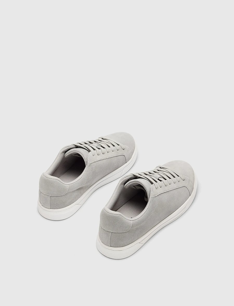 Selected - SLHEVAN SUEDE SNEAKER 2.0 NOOS - niedriger schnitt - grey - 2