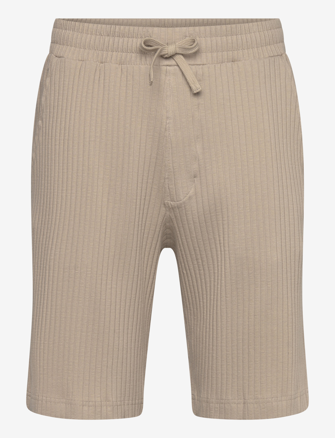 Selected - SLMRELAXSIMON RIBBED SHORTS - sweatshorts - pure cashmere - 0