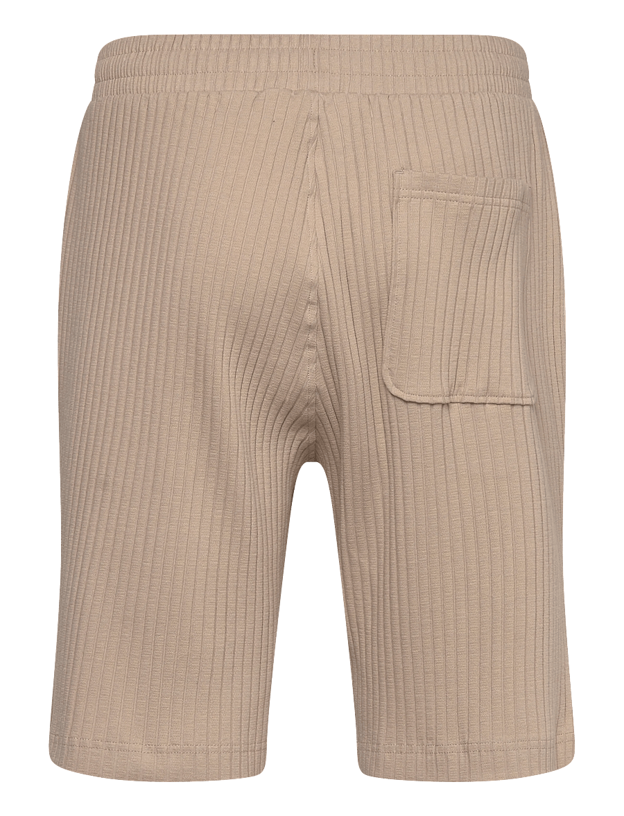 Selected - SLMRELAXSIMON RIBBED SHORTS - sweatshorts - pure cashmere - 1