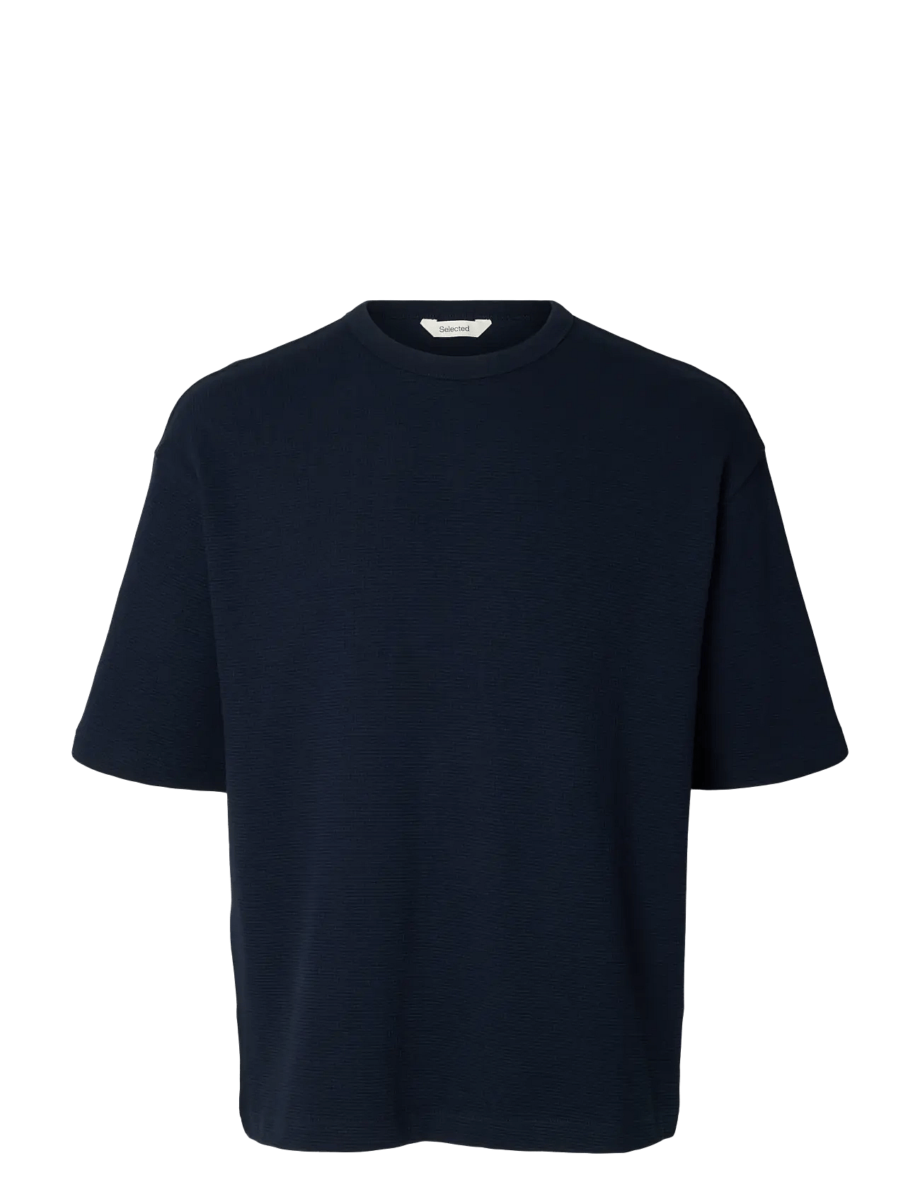 Selected | Slmrelaxsonny Waffle Ss O-Neck Tee | L