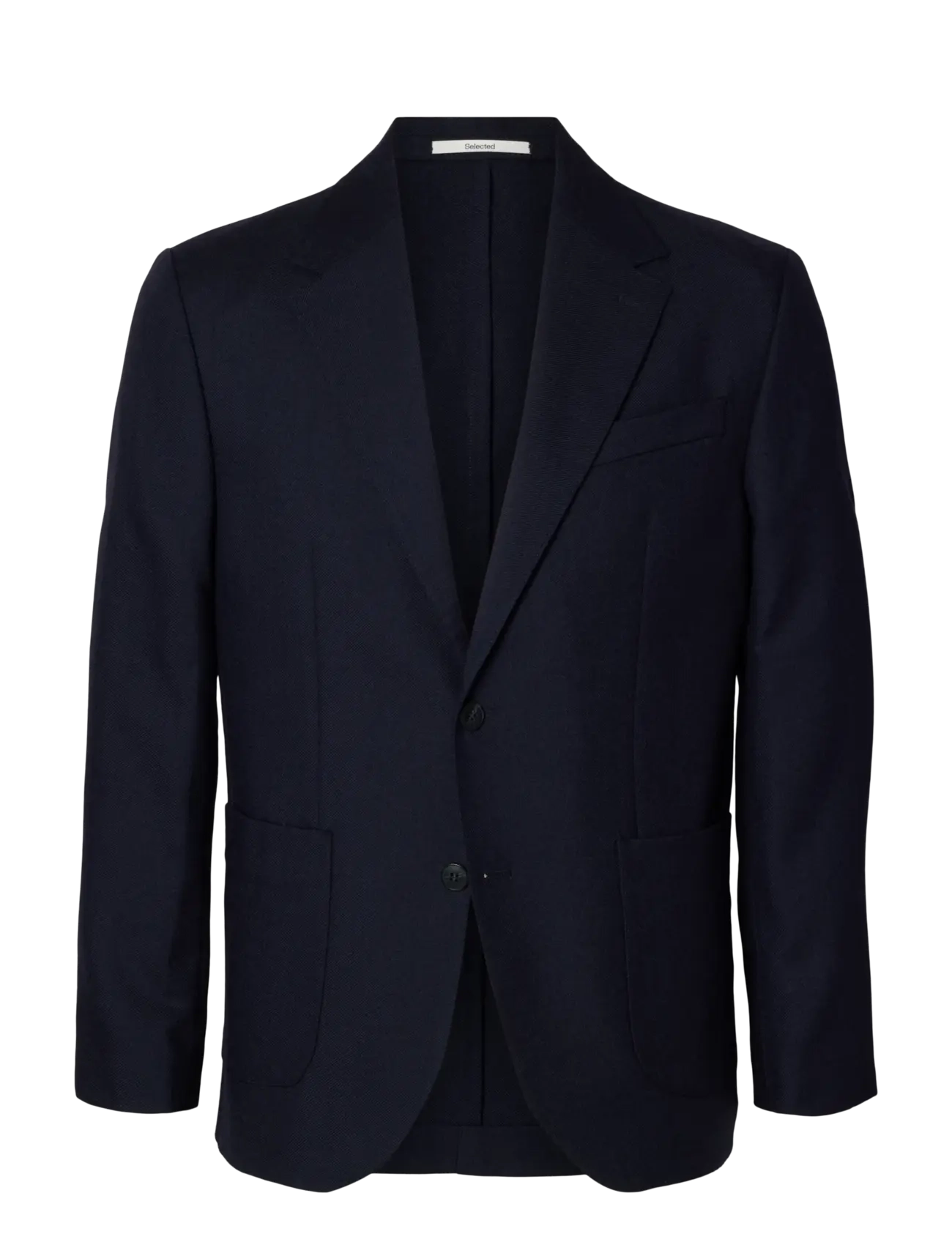 Selected - SLMREG-BJORN MANTECO UNCONSTRUC WOOL BLZ - dark sapphire - 1