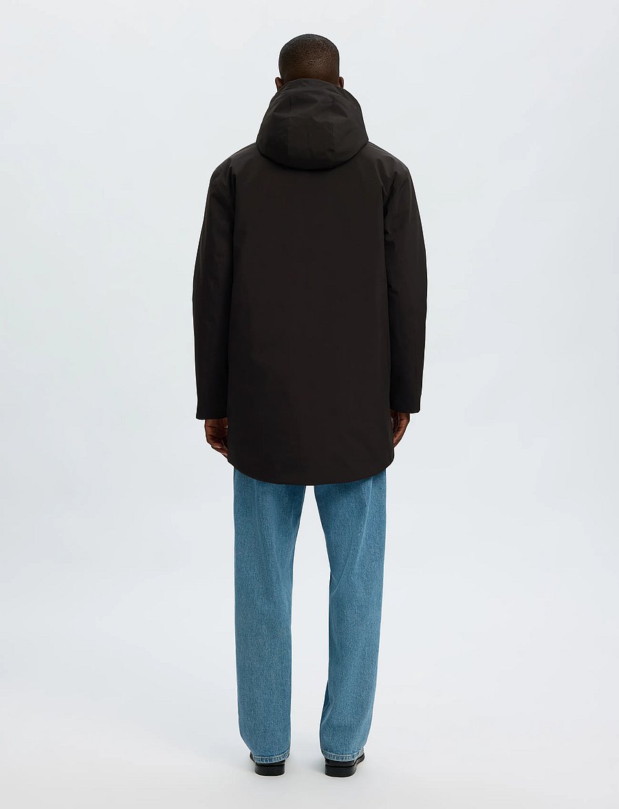 Selected - SLMFRANKLIN URBAN TECH PARKA 2.0 NOOS - black - 2