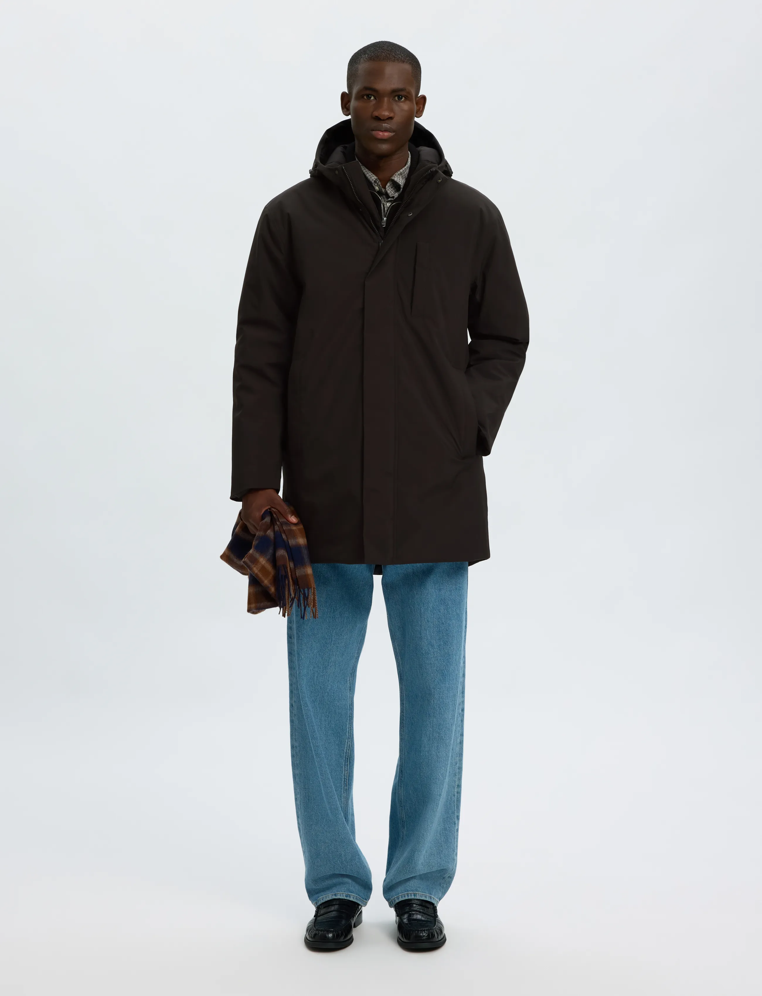 Selected - SLMFRANKLIN URBAN TECH PARKA 2.0 NOOS - black - 5