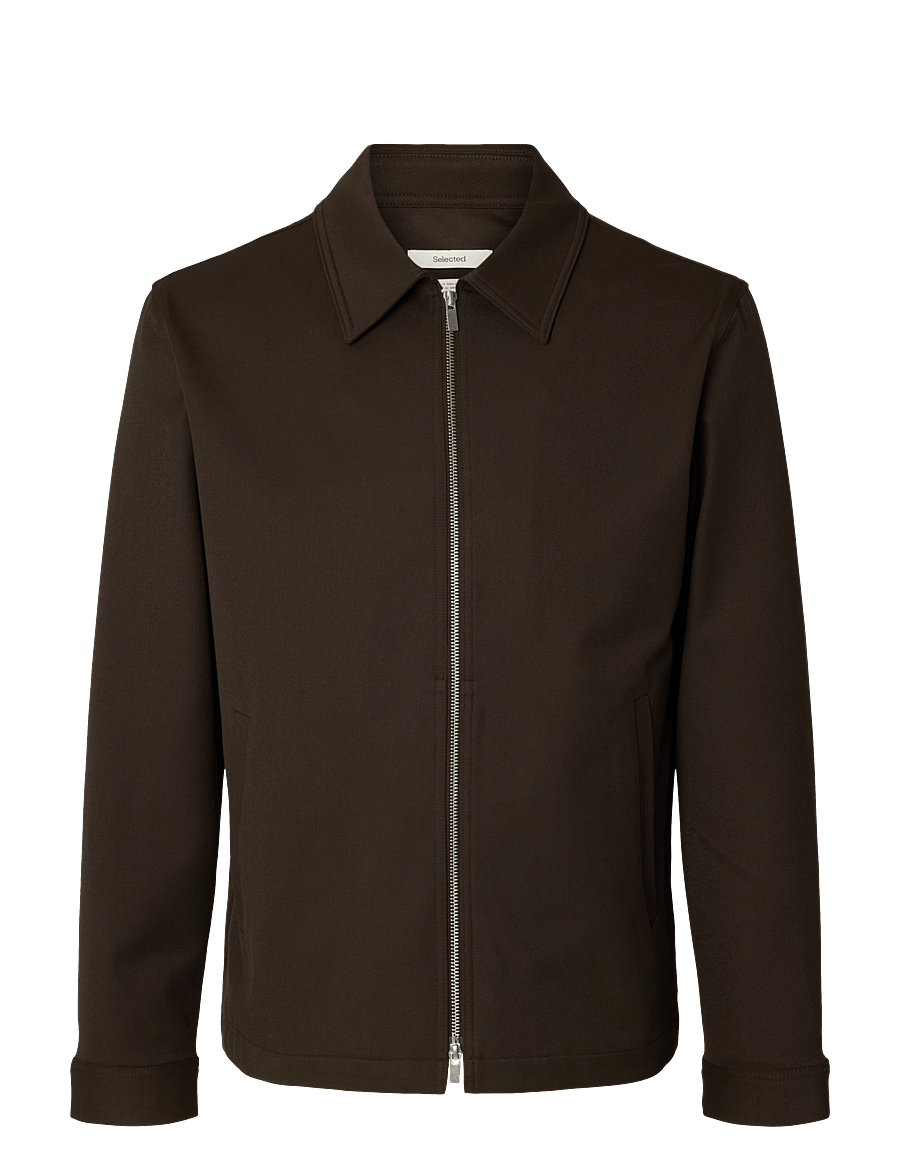 Selected - SLMREGULAR FINN ZIP JACKET NOOS - delicioso - 1