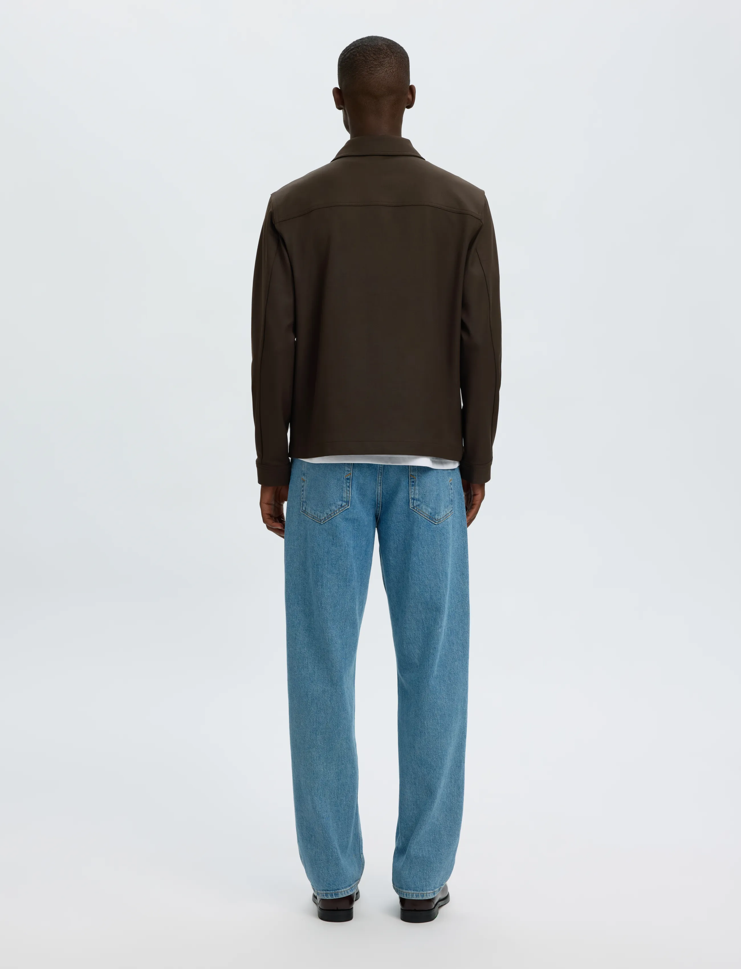Selected - SLMREGULAR FINN ZIP JACKET NOOS - delicioso - 2