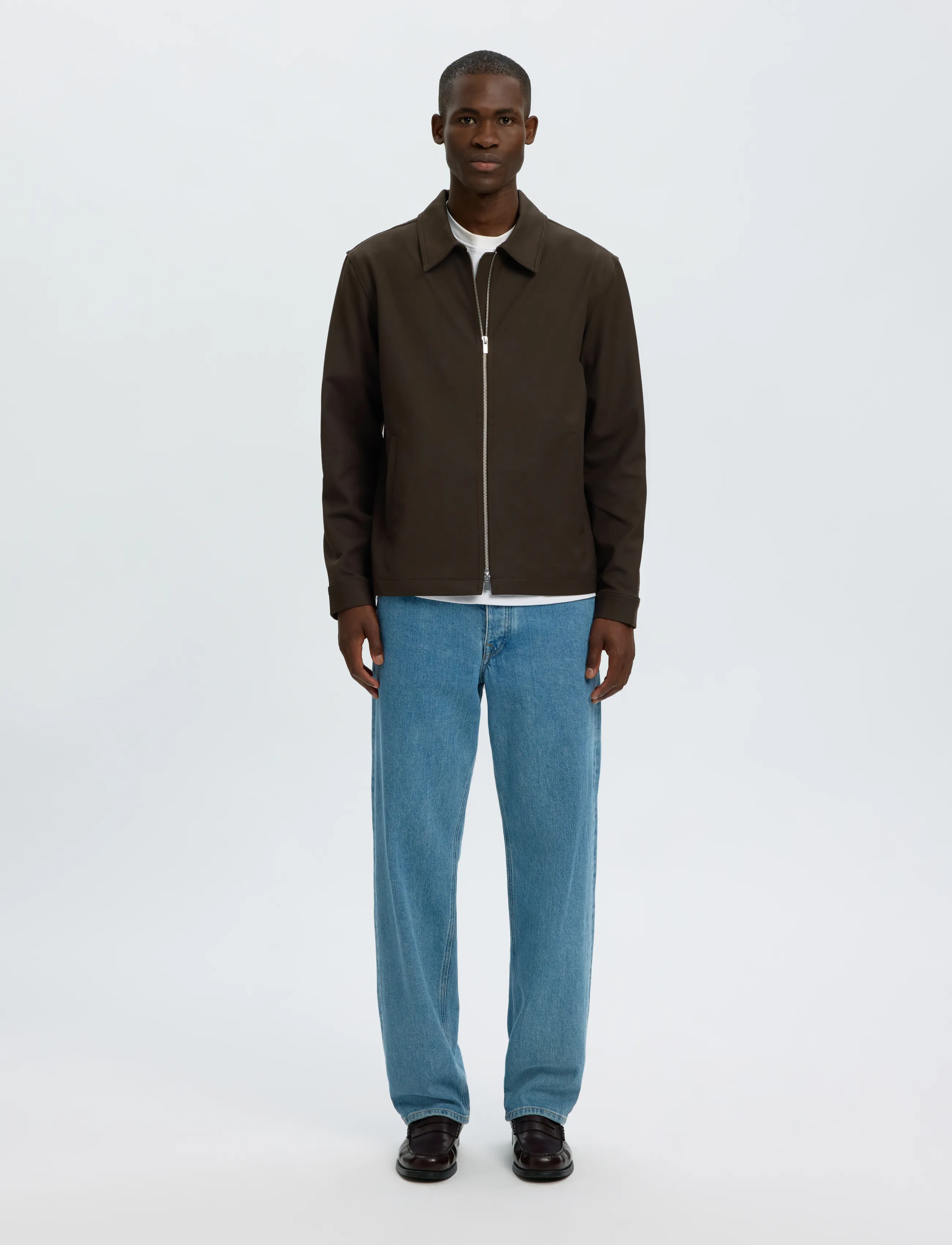 Selected - SLMREGULAR FINN ZIP JACKET NOOS - delicioso - 3
