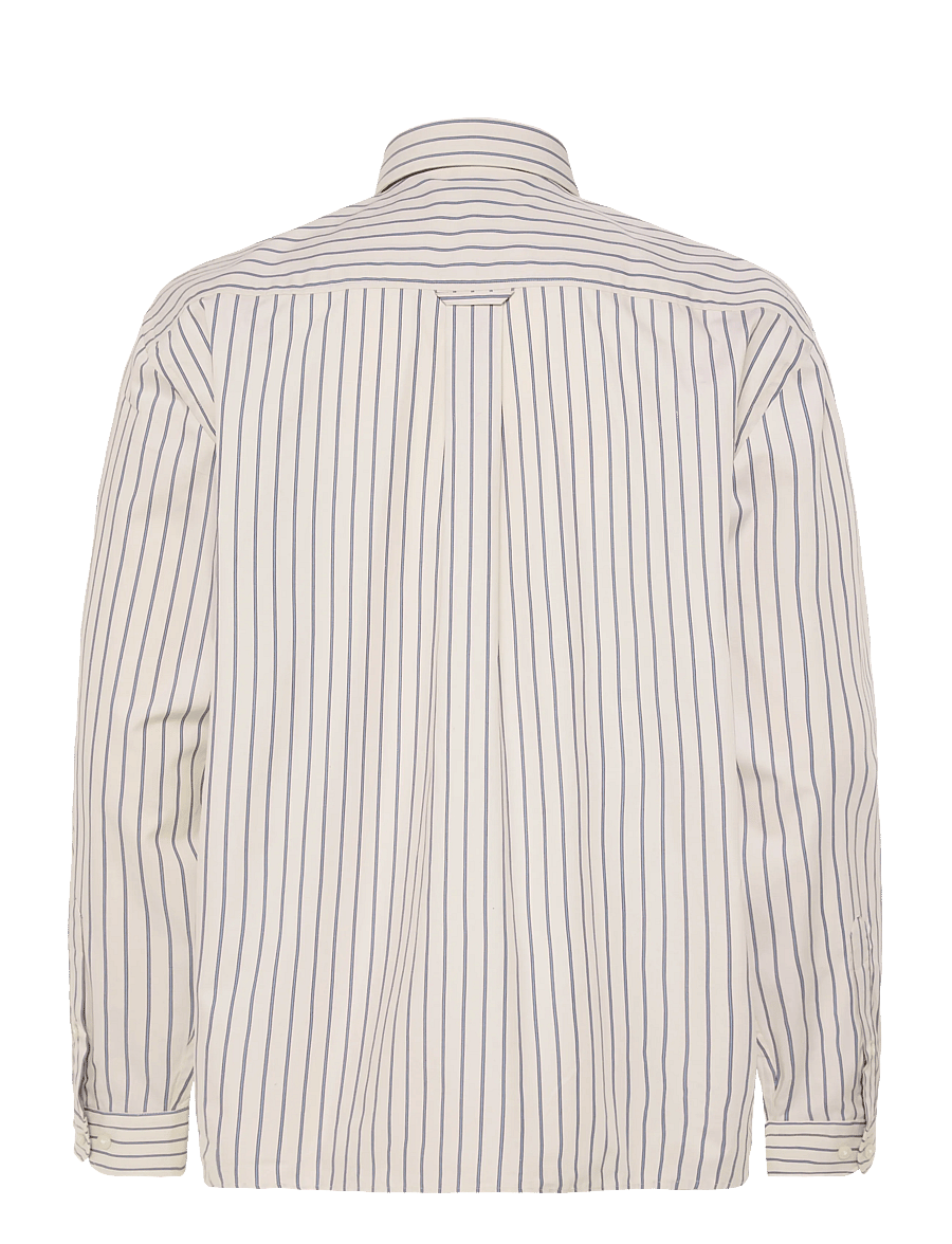 Selected - SLMRLXSANDER HOLGER STRIPE LS SHIRT - triibulised särgid - birch - 1