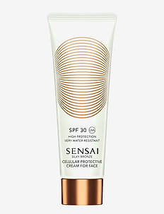 Silky Bronze Cellular Protective Cream For Face SPF30, SENSAI