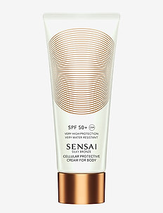 Silky Bronze Cellular Protective Cream For Body SPF50+, SENSAI