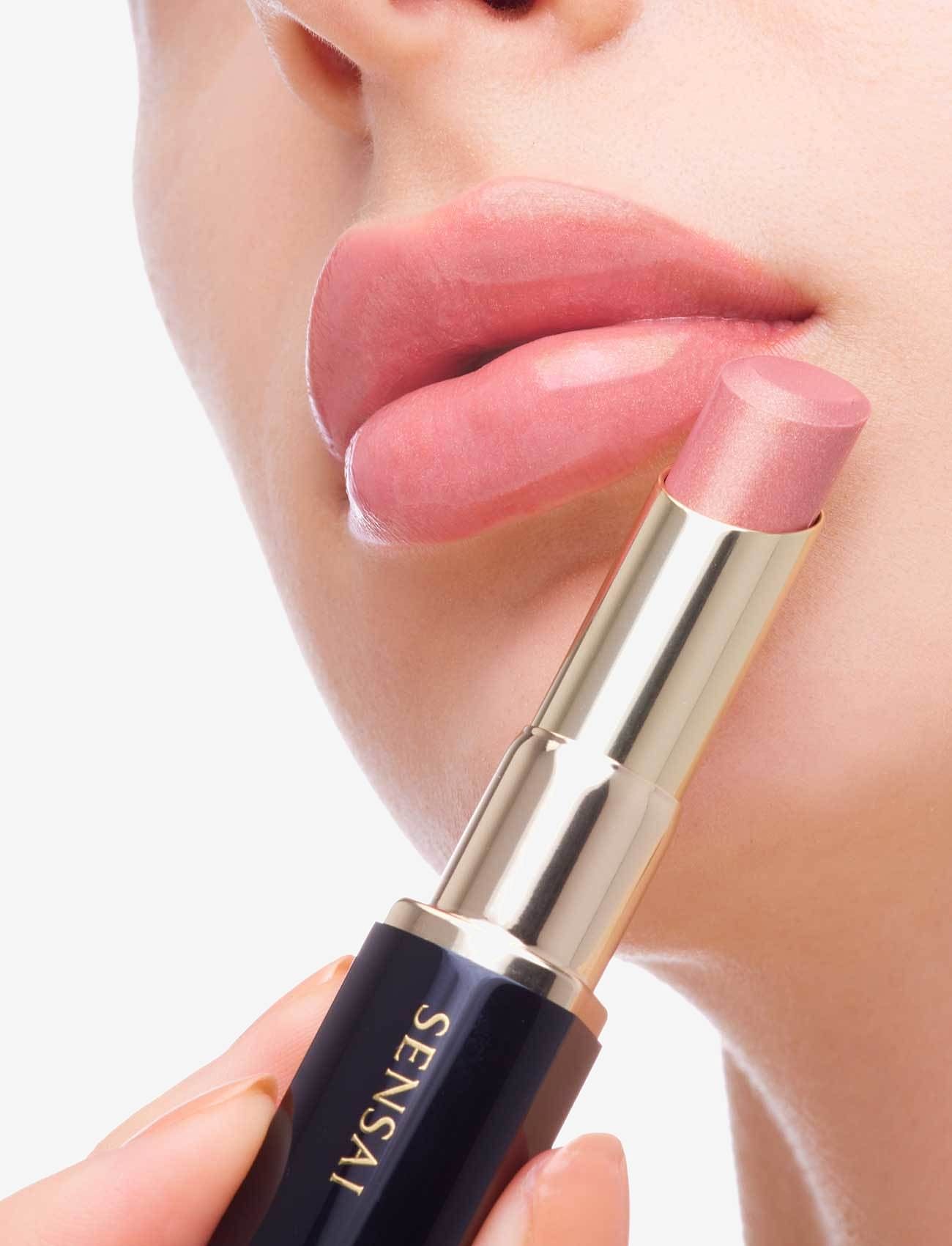 SENSAI - Lasting Plump Lipstick - makeup - lp07 rosy nude - 2
