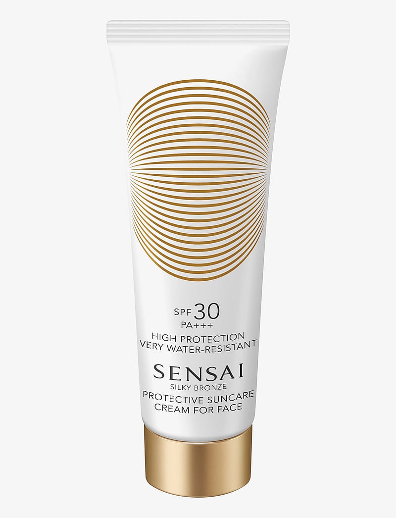 SENSAI - Silky Bronze Protective Cream Face SPF30 - for ansiktet - clear - 0
