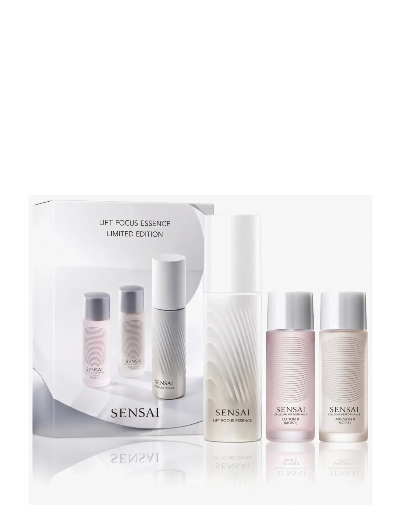 SENSAI Lift Focus Essence Limited Edition, Skincare Sæt, Nude, Str: 80 ml