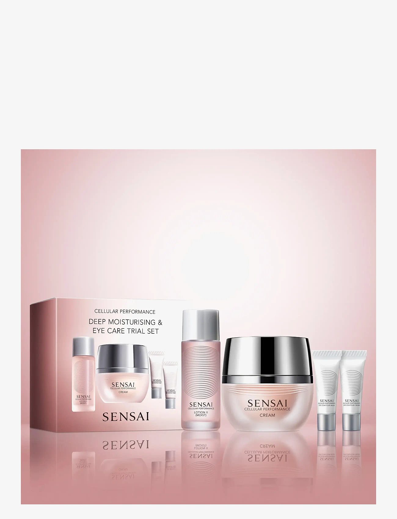 SENSAI - Cellular Performance Deep Moisturising & Eye Care Trial Set - gåvoset - no color - 5