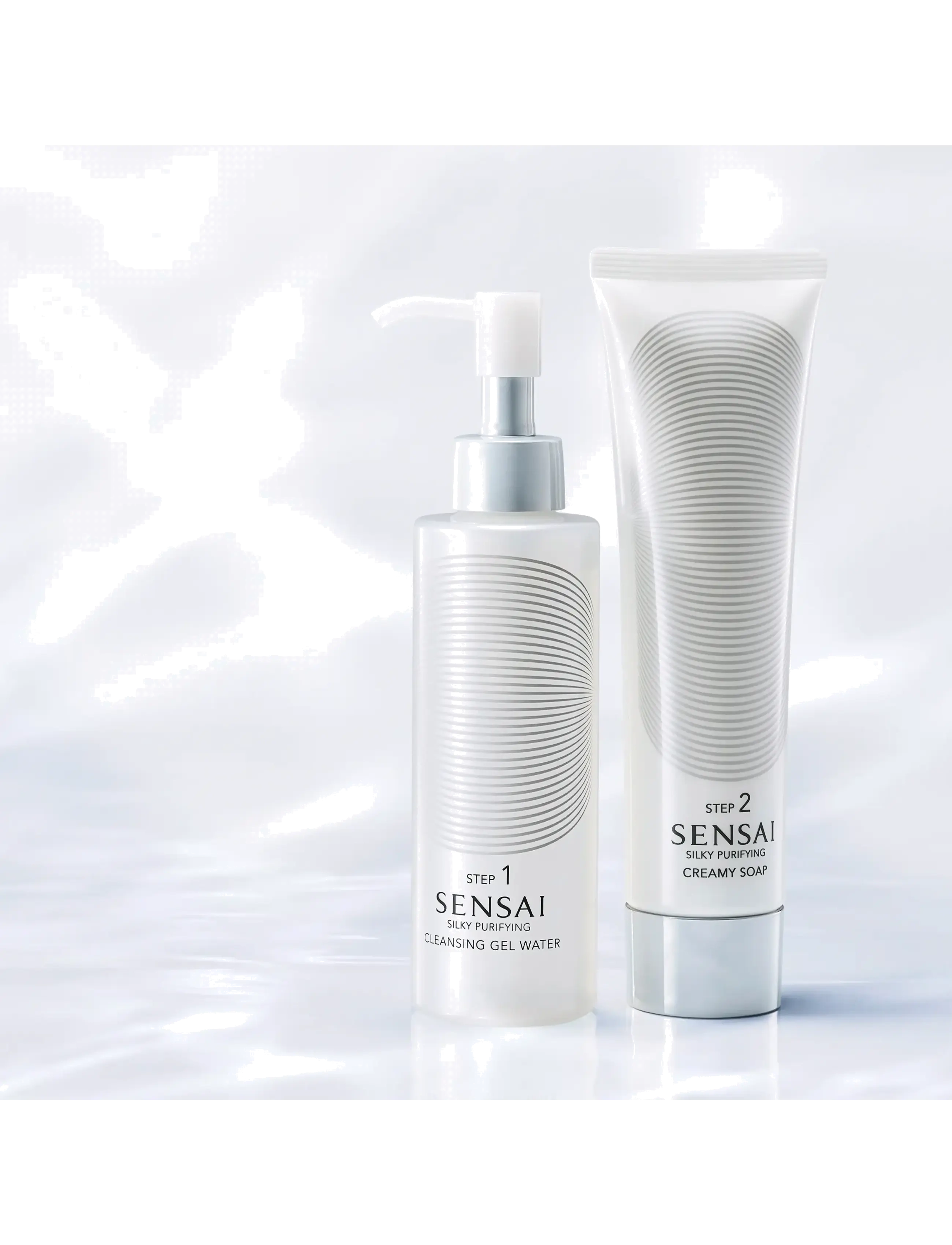 SENSAI - Silky Purifying Cleansing Gel Water - rengöringsgel - no color - 3