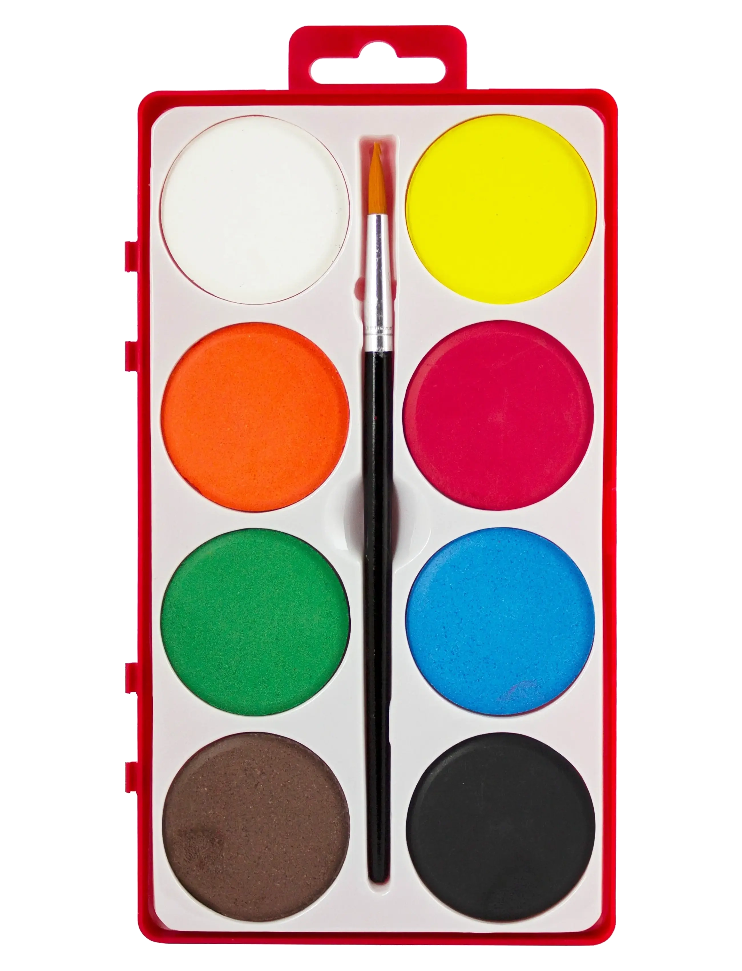 Sense Vattenfärg 8-P, Børn, Paints, Rød, Str: ONE SIZE