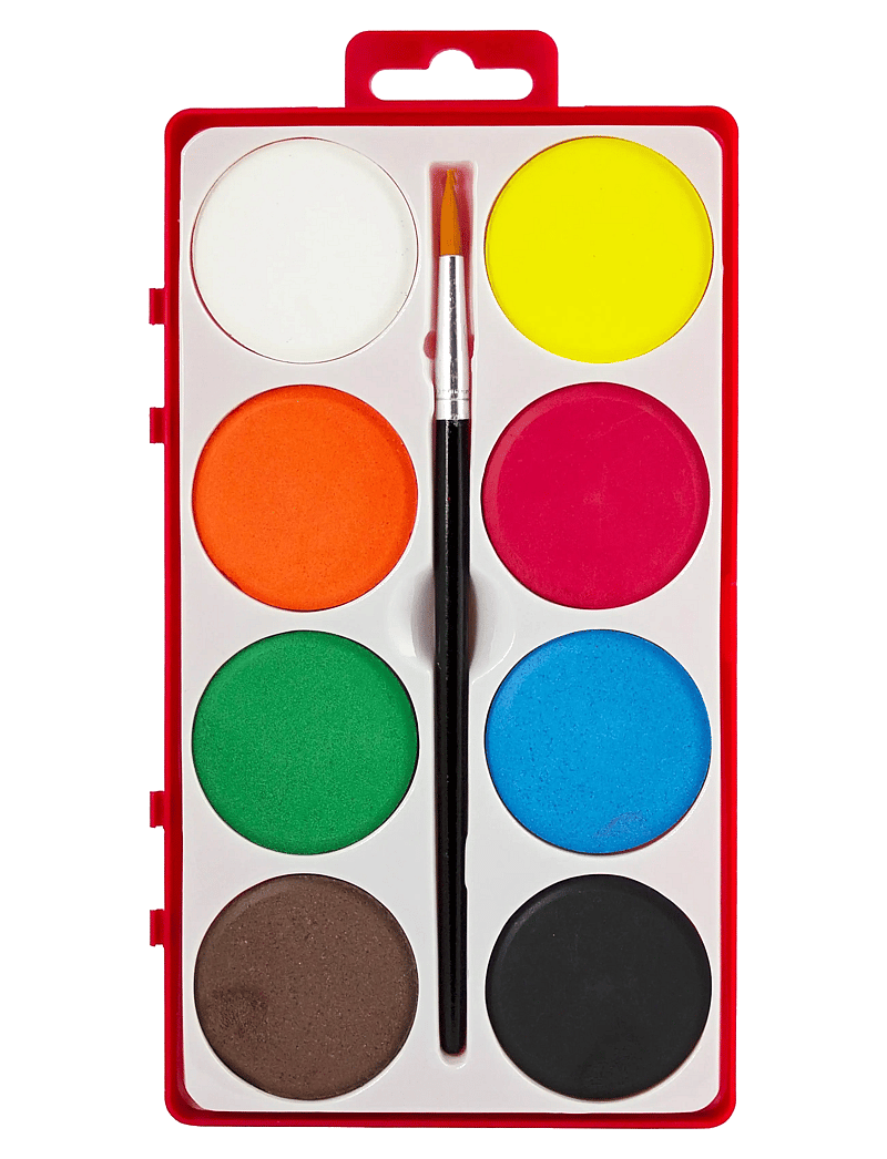 Sense - VATTENFÄRG 8-P - farben - red - 0