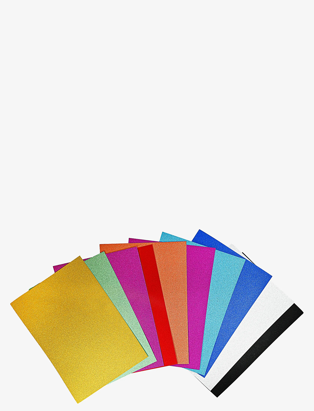 Sense - GLITTERPAPPER FSC® A4 - coloring & craft books - red - 1