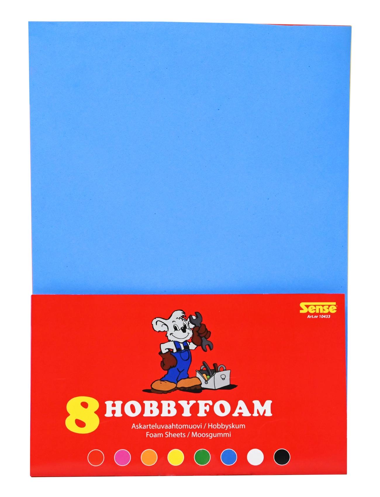 Sense Hobbyfoam A4, One Size, Drawing, Mehrfarbig/gemustert - Coloring & Craft Books, Kinder