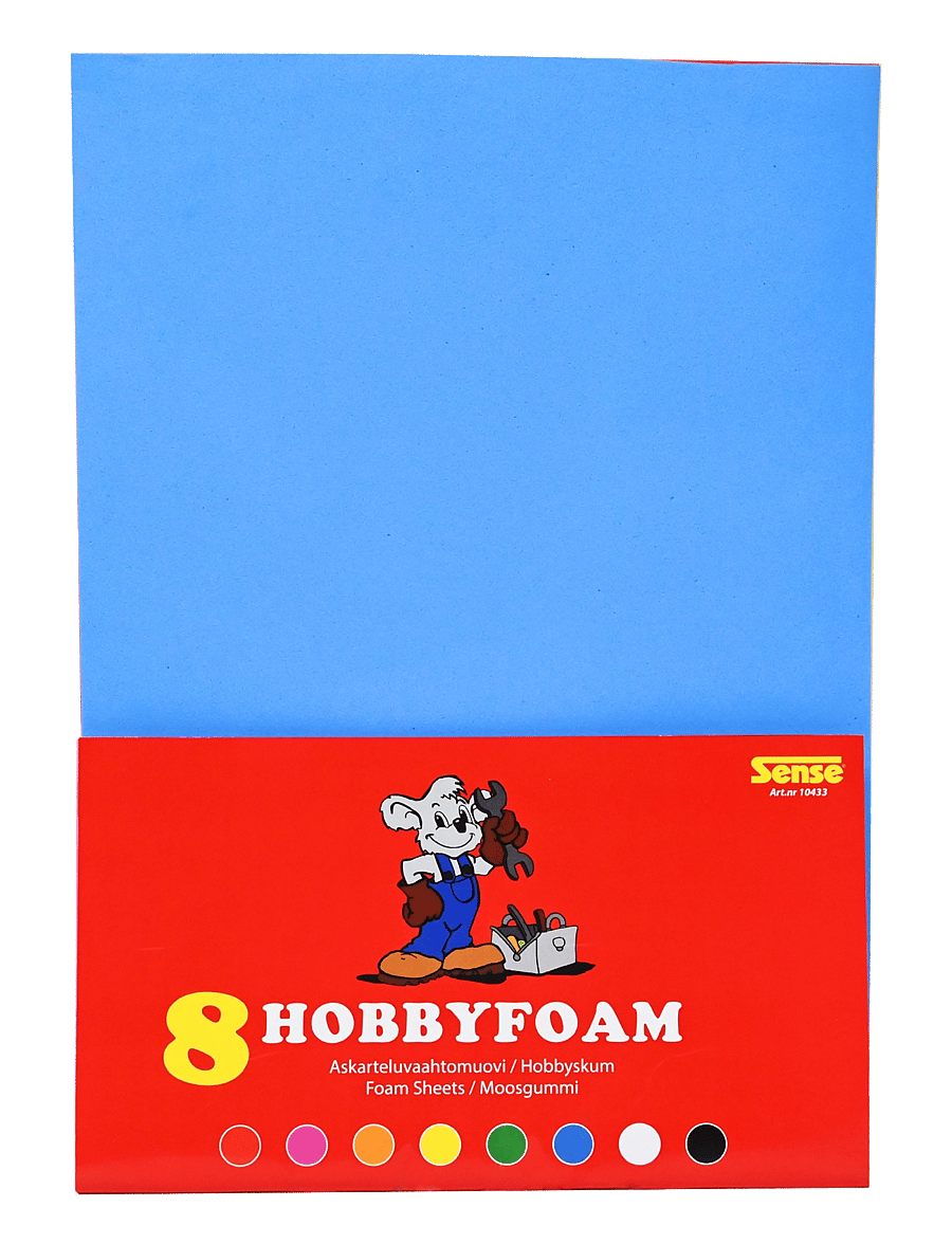 Sense - HOBBYFOAM A4 - mal- & bastelbücher - red - 0