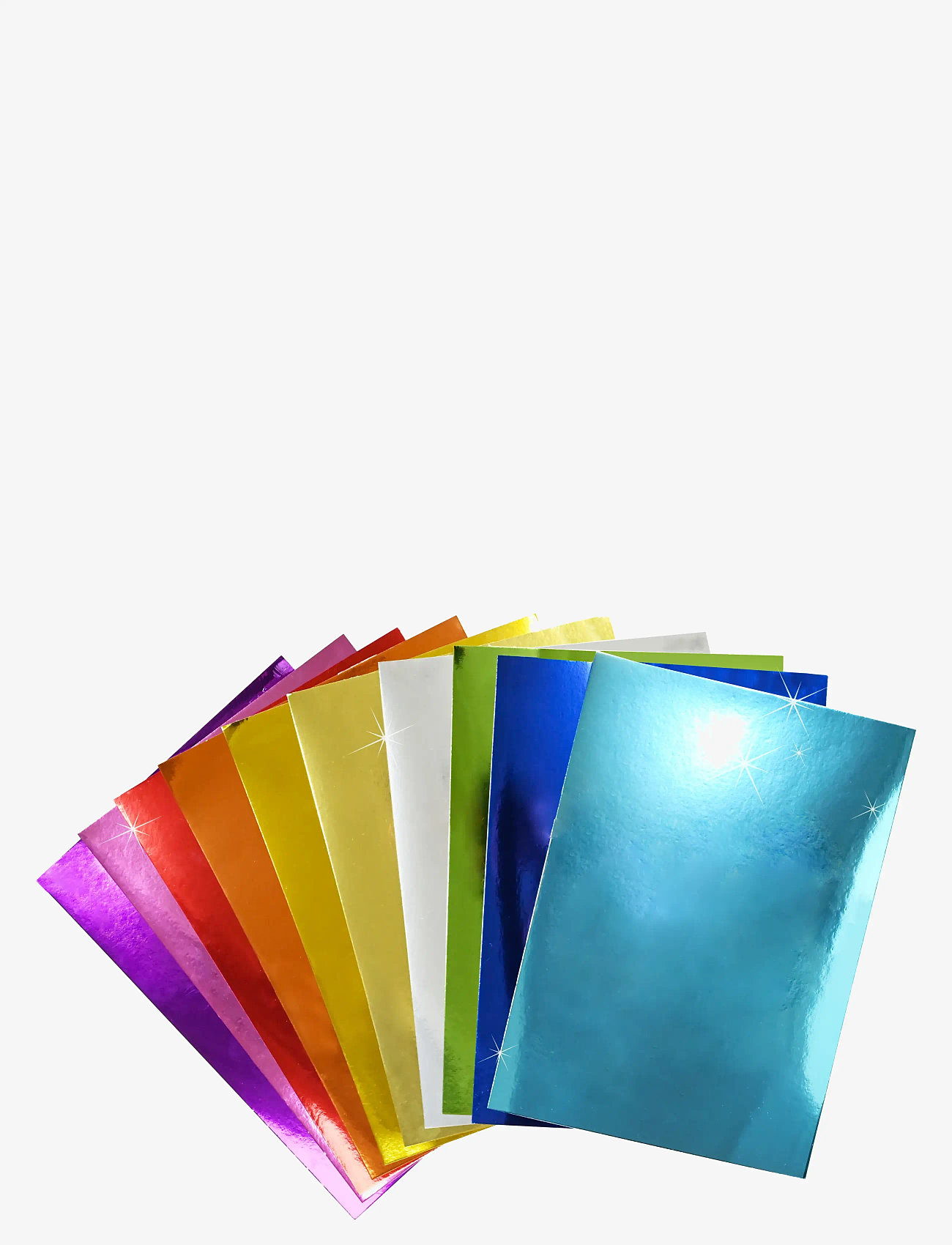 Sense - METALLISKT PAPPER FSC® A4 - målar- & pysselböcker - red - 2