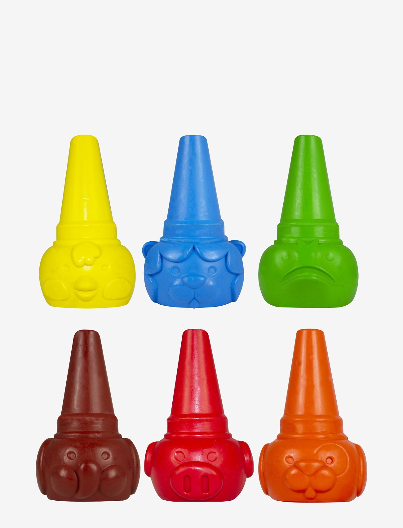 Sense - SMÅTTING SMÅBARNSKRITA 6-P - blyanter - red - 1