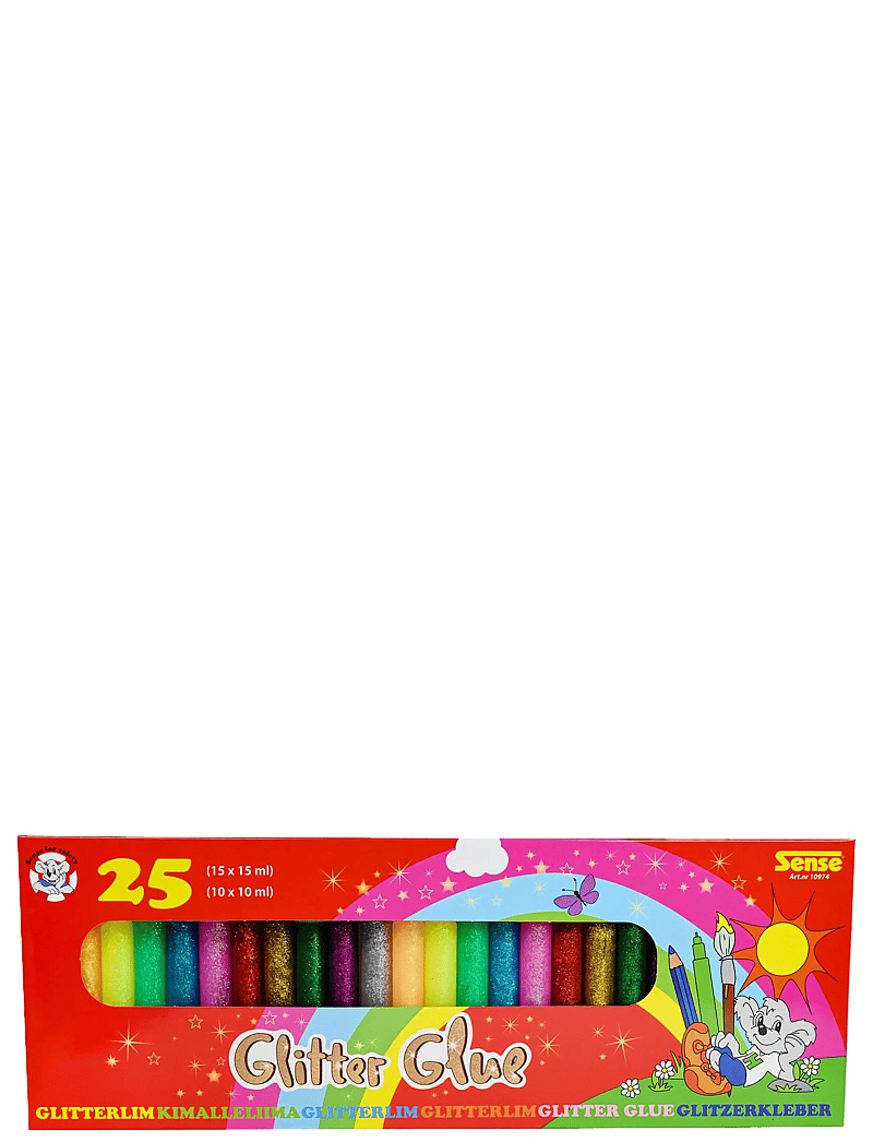 Sense - GLITTERLIM 25-P - askartelusarja - red - 0
