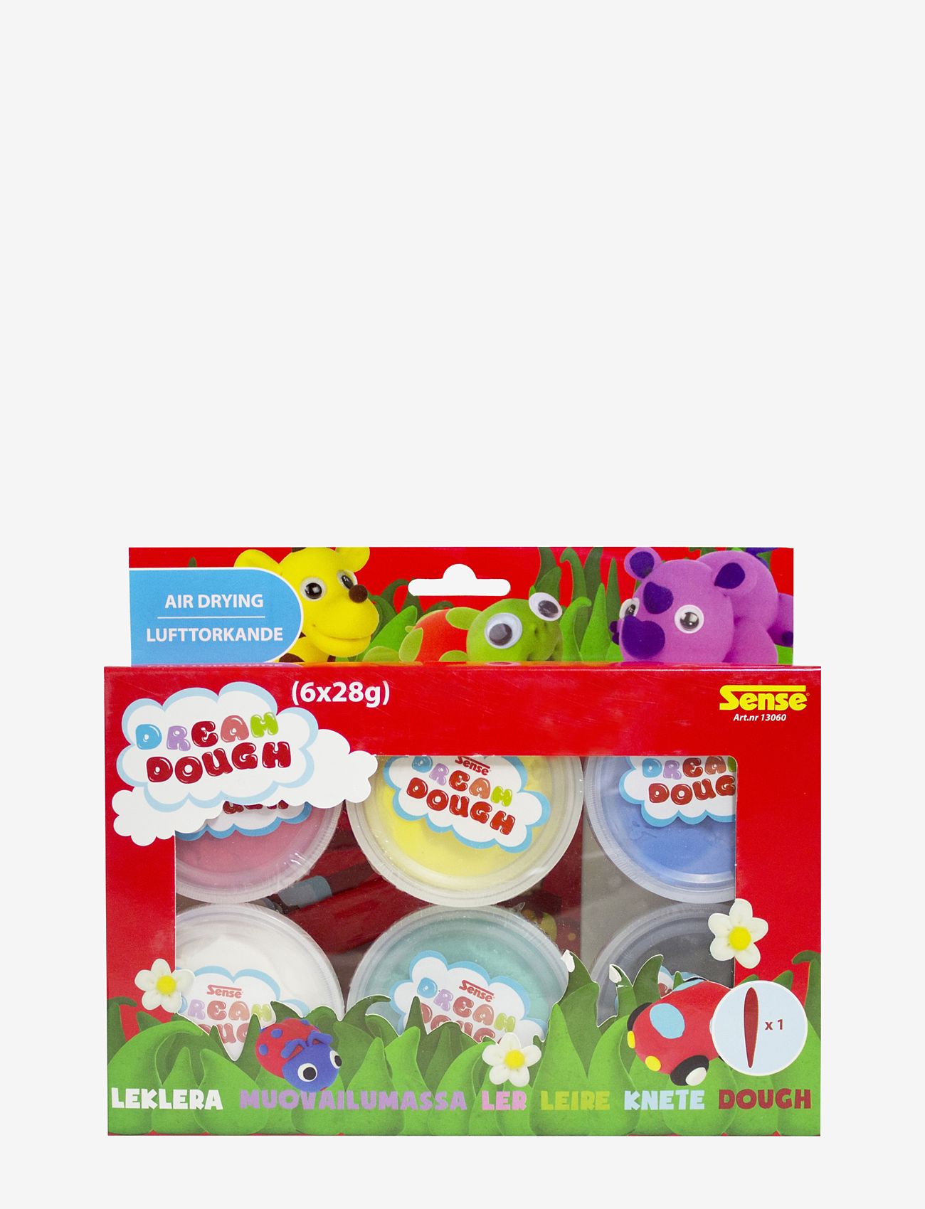 Sense - DREAM DOUGH 6-P LARGE - red - 0