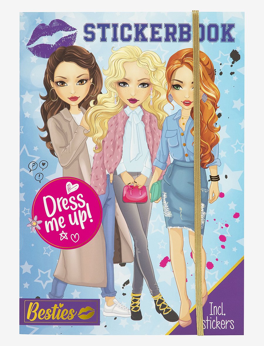 Sense - Dress me up stickersbok A4 - male- & kreabøger - multi colour - 0