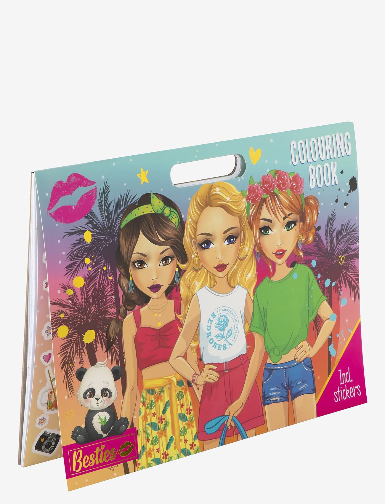 Sense - Målarbok med stickers - male- & kreabøger - multi colour - 0