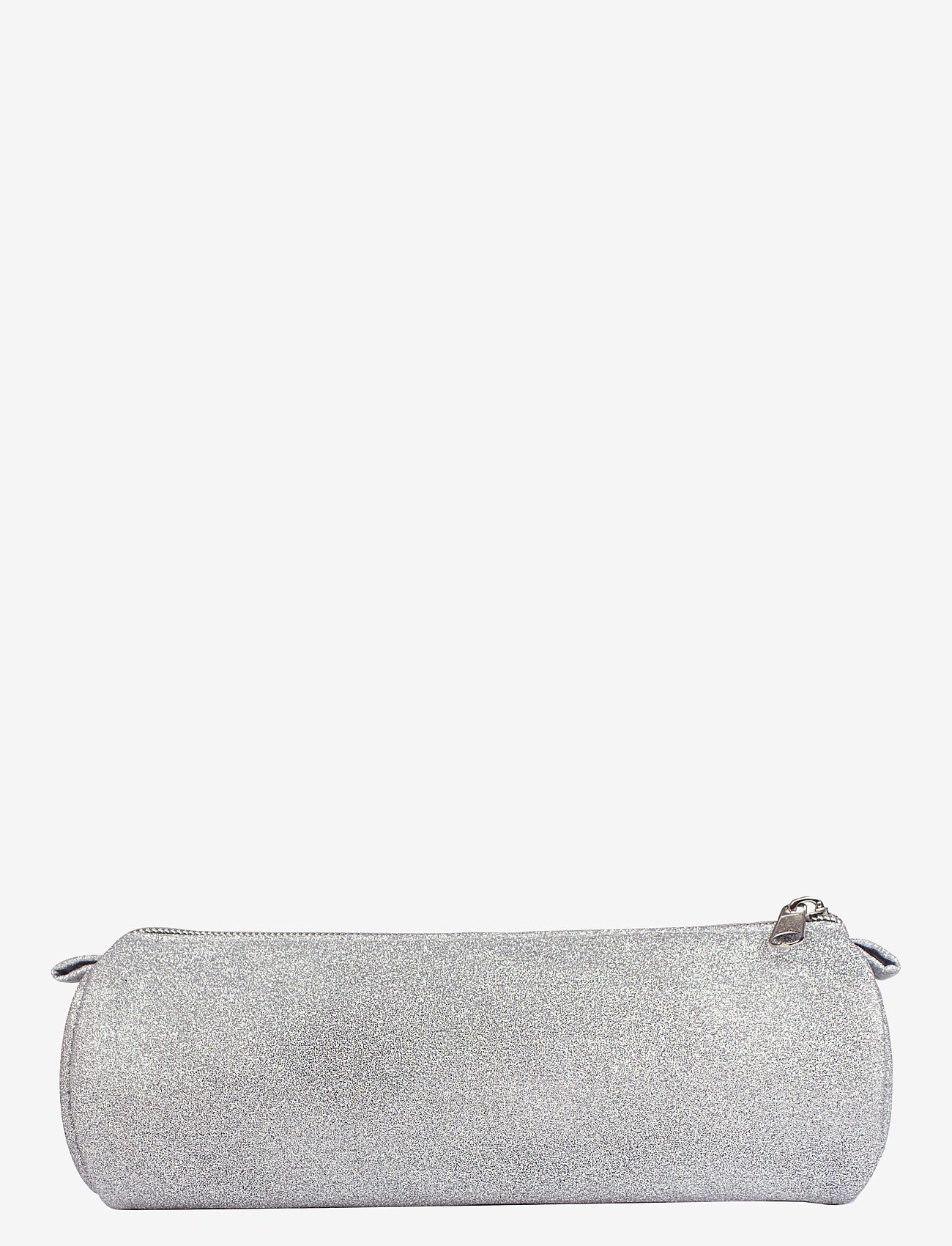 Sense - Glitter pennfodral 21cm lång, 7cm i diameter Silver - penalhuse - silver - 0