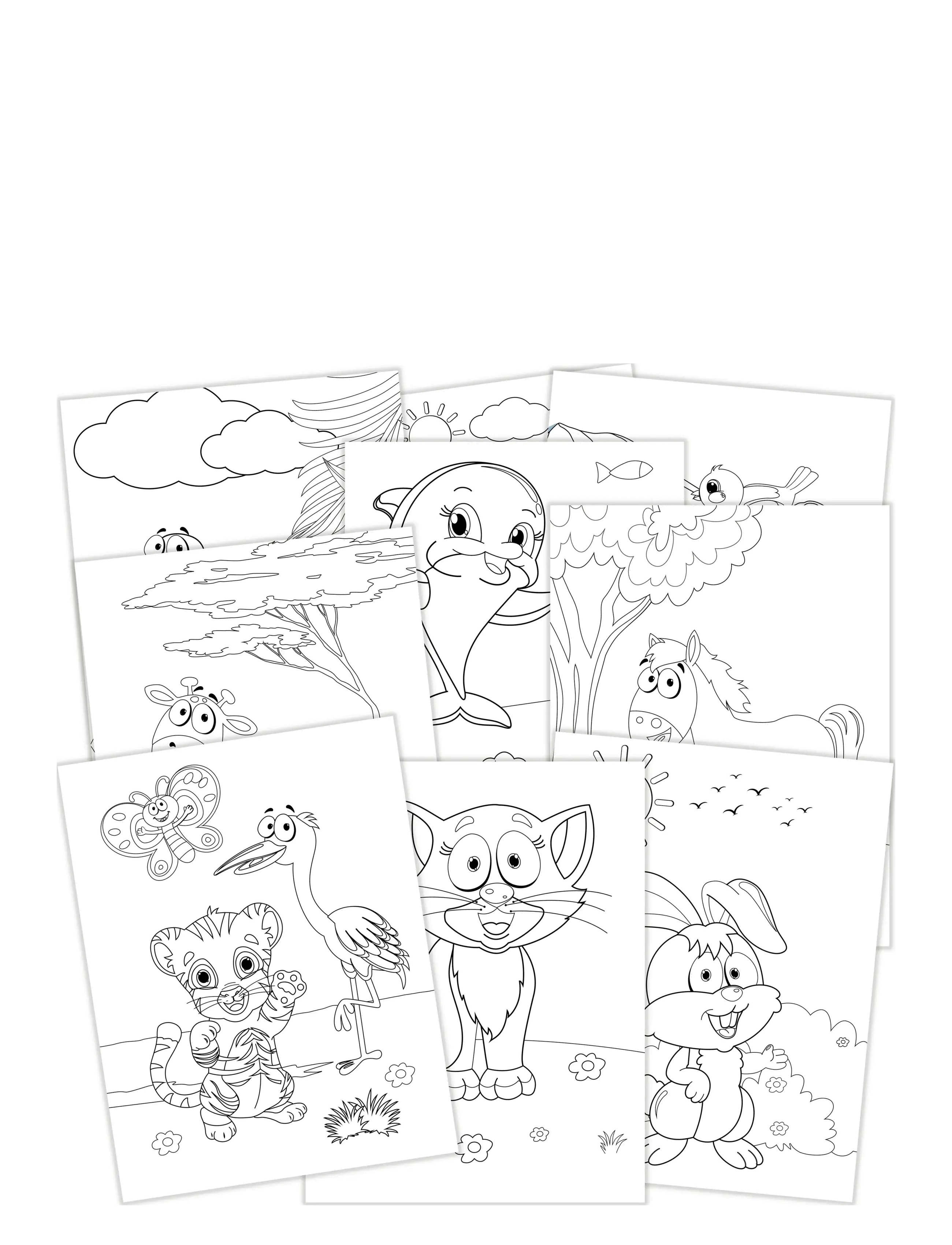 Sense - GULLIGA DJUR 100 STICKERS HOLOGRAM - aufkleber - red - 2