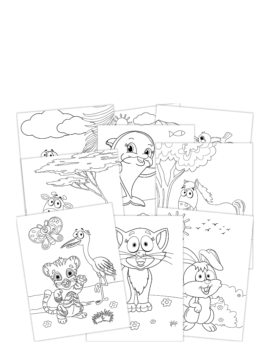 Sense - GULLIGA DJUR 100 STICKERS HOLOGRAM - klistermærker - red - 2